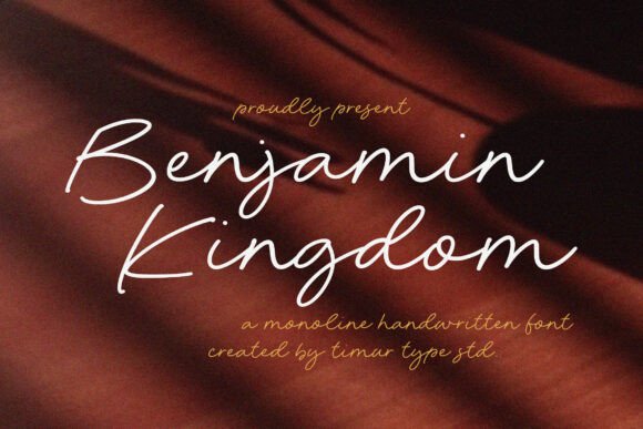 Benjamin Kingdom Font for Editorial Design