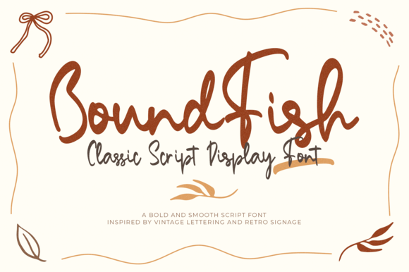 Bound Fish Font for Modern Web Design