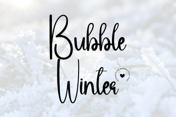 Bubble Winter Font: A Cozy Brand Upgrade