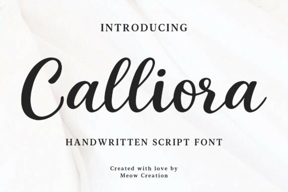 Calliora Font: Elevate Your Brand Identity