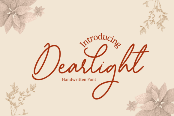Dearlight: A Handwritten Font for Editorial Design