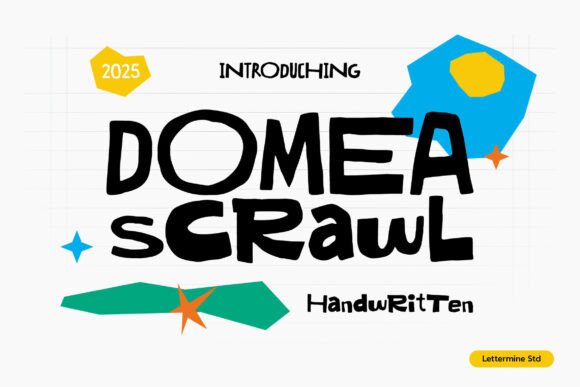 Domea Scrawl: A Handwritten Font for Web Design