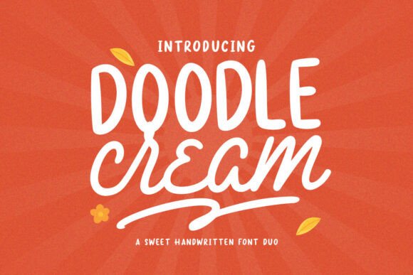 Doodle Cream Typeface for Branding