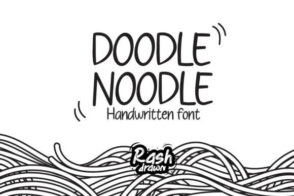 Doodle Noodle: A Handwritten Font for Editorial Charm