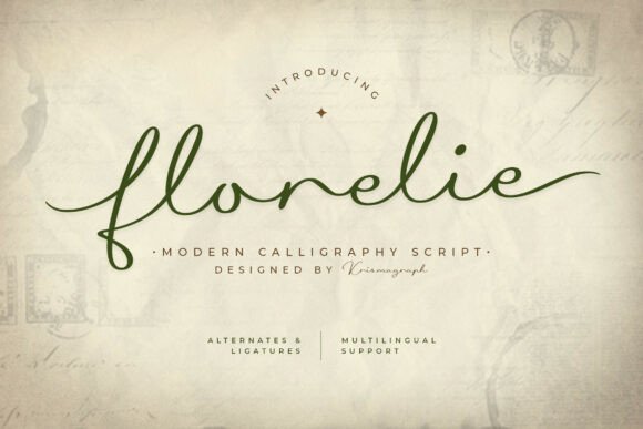 Florelie Font: Elevate Your Brand Identity
