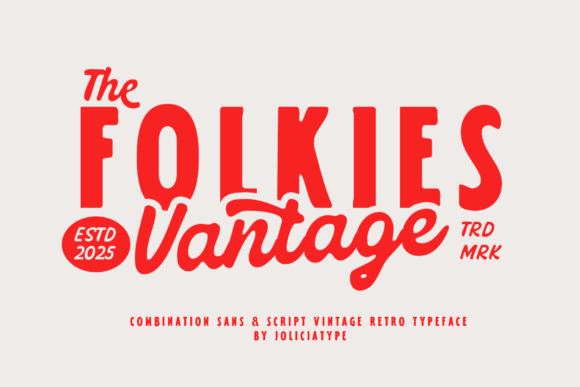 Folkies Vantage: A Bold Typeface for Editors