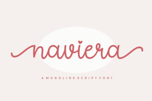 Naviera Font: Soft Script for Web Design