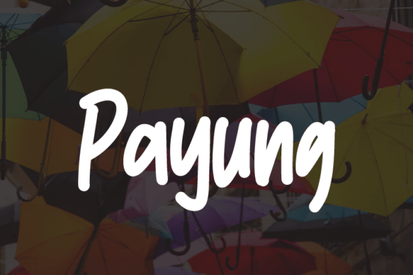 Payung Typeface: Elevate Your Digital Branding