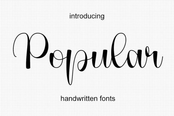 Popular Font: A Sweet Typeface for Branding