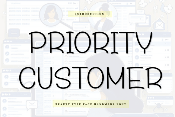 Priority Customer: A Script Font for Polished Branding