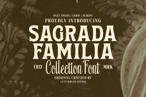 Sagrada Familia: A Vintage Typeface for Modern Brands