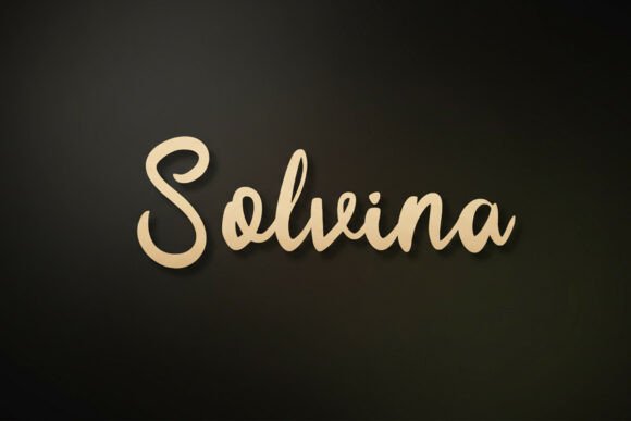Solvina Font: Elevate Your Campaigns