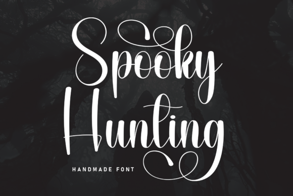 Spooky Hunting: A Script Font for Editorial Grace