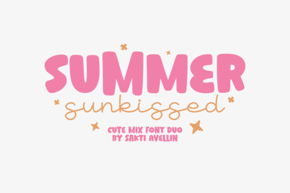 Summer Sunkissed: A Typeface for Editorial Warmth