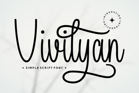 Vivilyan: The Script Font for Modern Branding