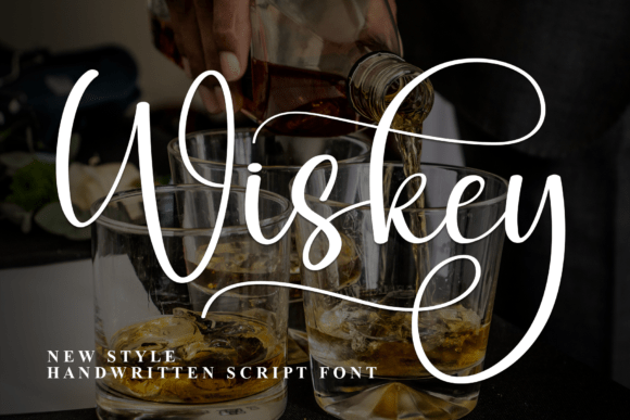 Wiskey: A Premium Script Font for Digital Design