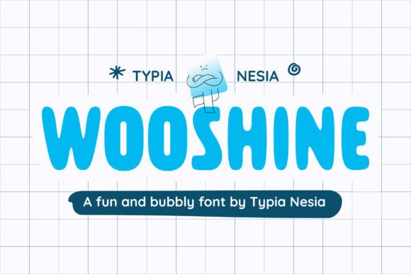 Wooshine: A Playful Display Font for Editorial Design